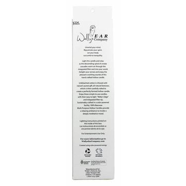 Ear Candles Beeswax Unscented - Wallys